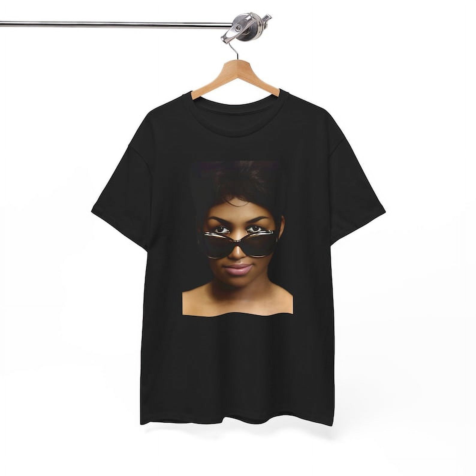 Aretha Franklin Shirt, 60s Aaliyah, Queen of Soul RB, Young Aretha Respect, Motown Singer, Music