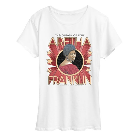 Aretha Franklin - The Queen of Soul - Women's Short Sleeve Graphic T-Shirt