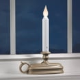 thumbnail image 1 of Arett Battery Operated Deluxe Window Candle (White / Pewter), 1 of 1