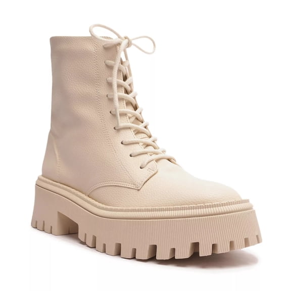 Arezzo PANACOTA Women's Maya Lug Sole Tractor Booties, US 9B