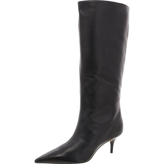 Arezzo Womens Skye Zipper Knee-High Boots