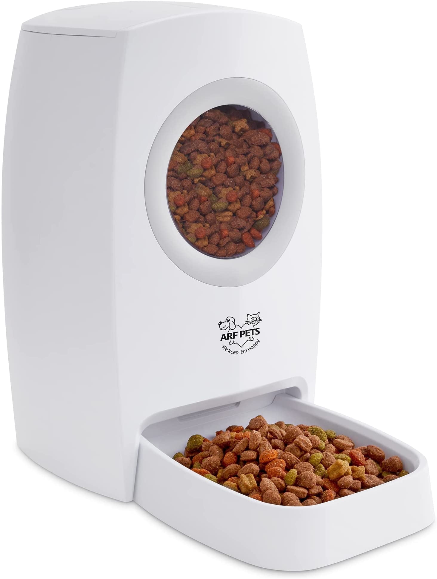 Arf Pets Automatic Pet Feeder Food Dispenser for Dogs, Cats & Small Animals