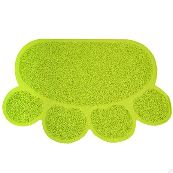 Jumbl Cat Litter MAT Catcher - Smartgrip Paw-Shaped Innovative Grass-Like Material Traps and Catches Litter While Remaining Soft On Paws