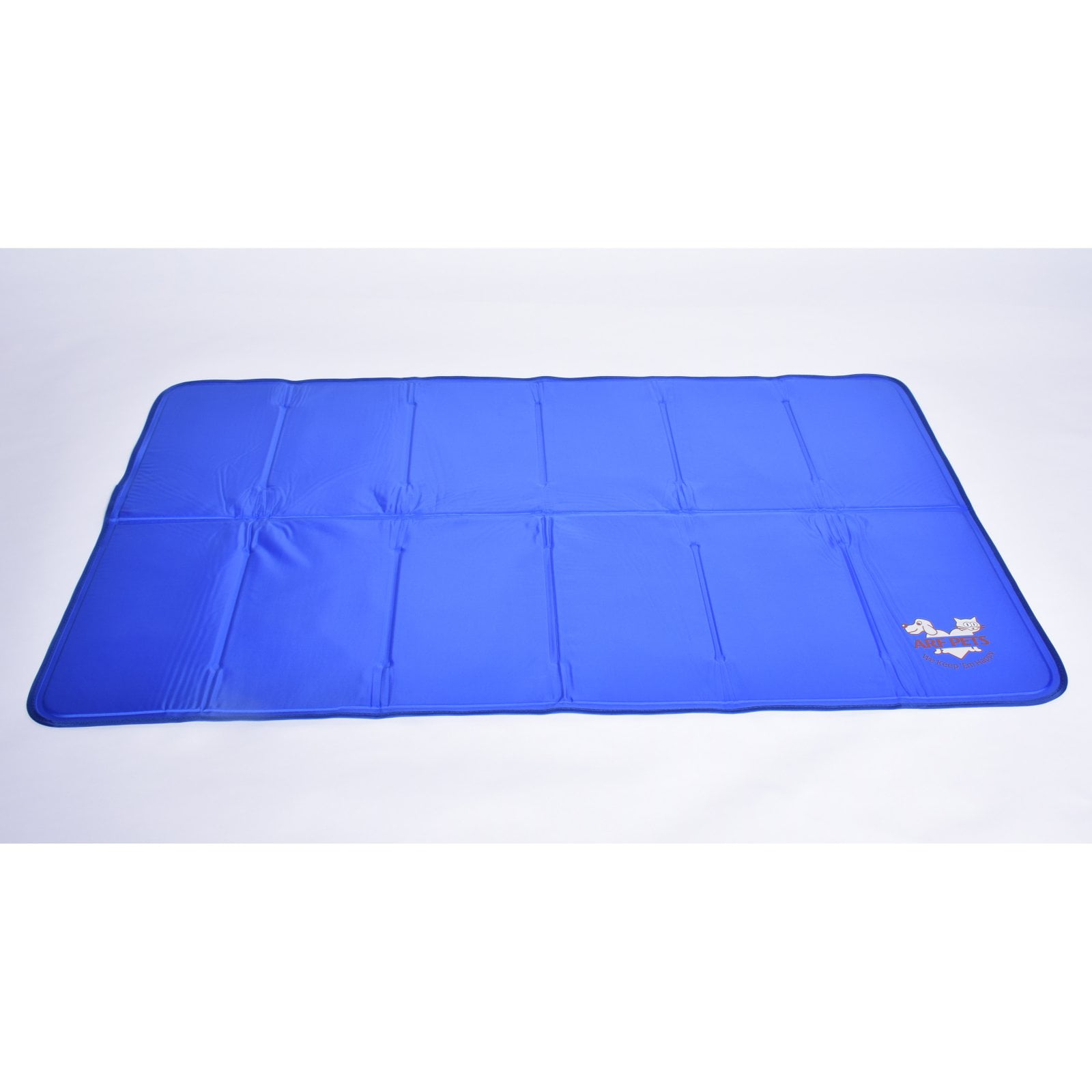 Medium Blue Self-Cooling Gel Dog Mat