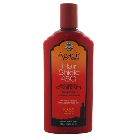 Argan Oil Hair Shield 450 Deep Fortifying Conditioner by Agadir for Unisex - 12.4 oz Conditioner