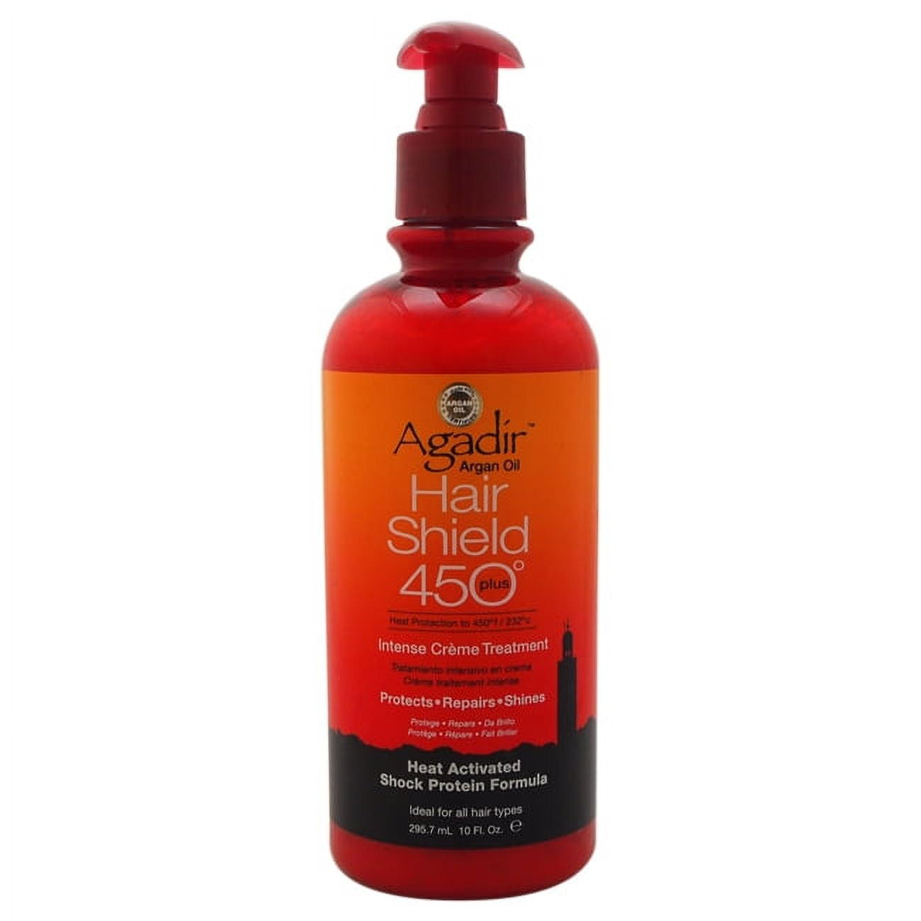 Argan Oil Hair Shield 450 Intense Creme by Agadir for Unisex 10 oz