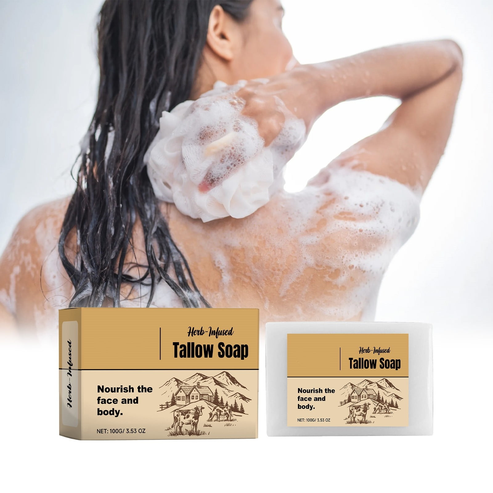 Argan Oil of Morocco Spray, Tallow Soap Natural Tallow Soap Beef Tallow