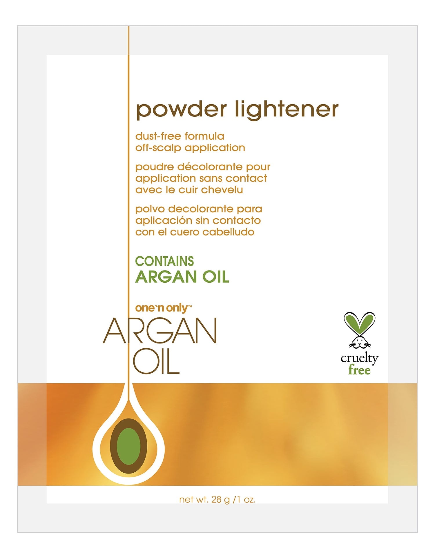 Argan Oil Powder Lightner by One n Only for Unisex - 1 oz Powder ...