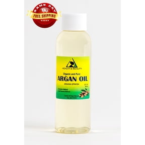 Argan Oil Refined Organic Moroccan Cold Pressed Premium Hair Oil 100% Pure 2 oz