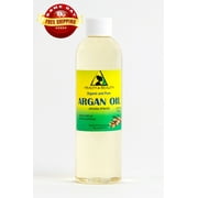 Argan Oil Refined Organic Moroccan Cold Pressed Premium Hair Oil 100% Pure 4 oz