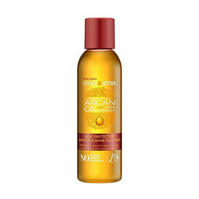 Creme of Nature Argan Oil Hair Polisher, Smooth Shine, Natural