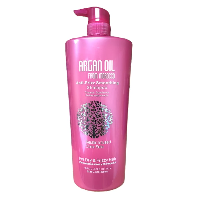 Argan Oil from Morocco Keratin Infused Anti-Frizz Hair Smoothing