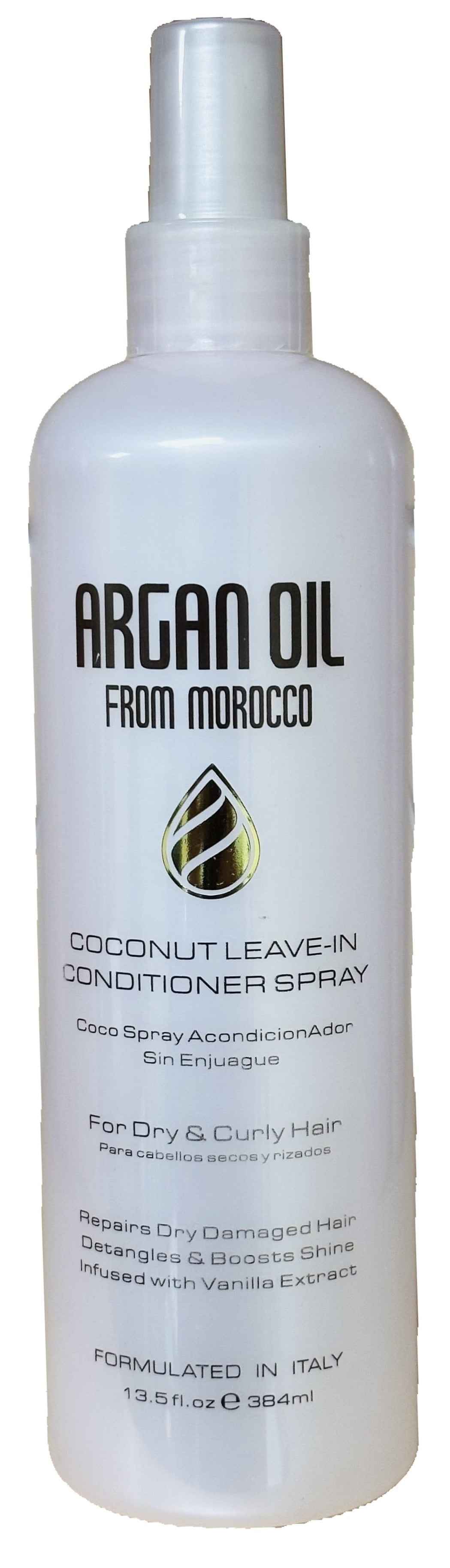 Argan Oil from Morocco Coconut Leave-in Conditioner Spray 8.45 fl oz, 250 ml