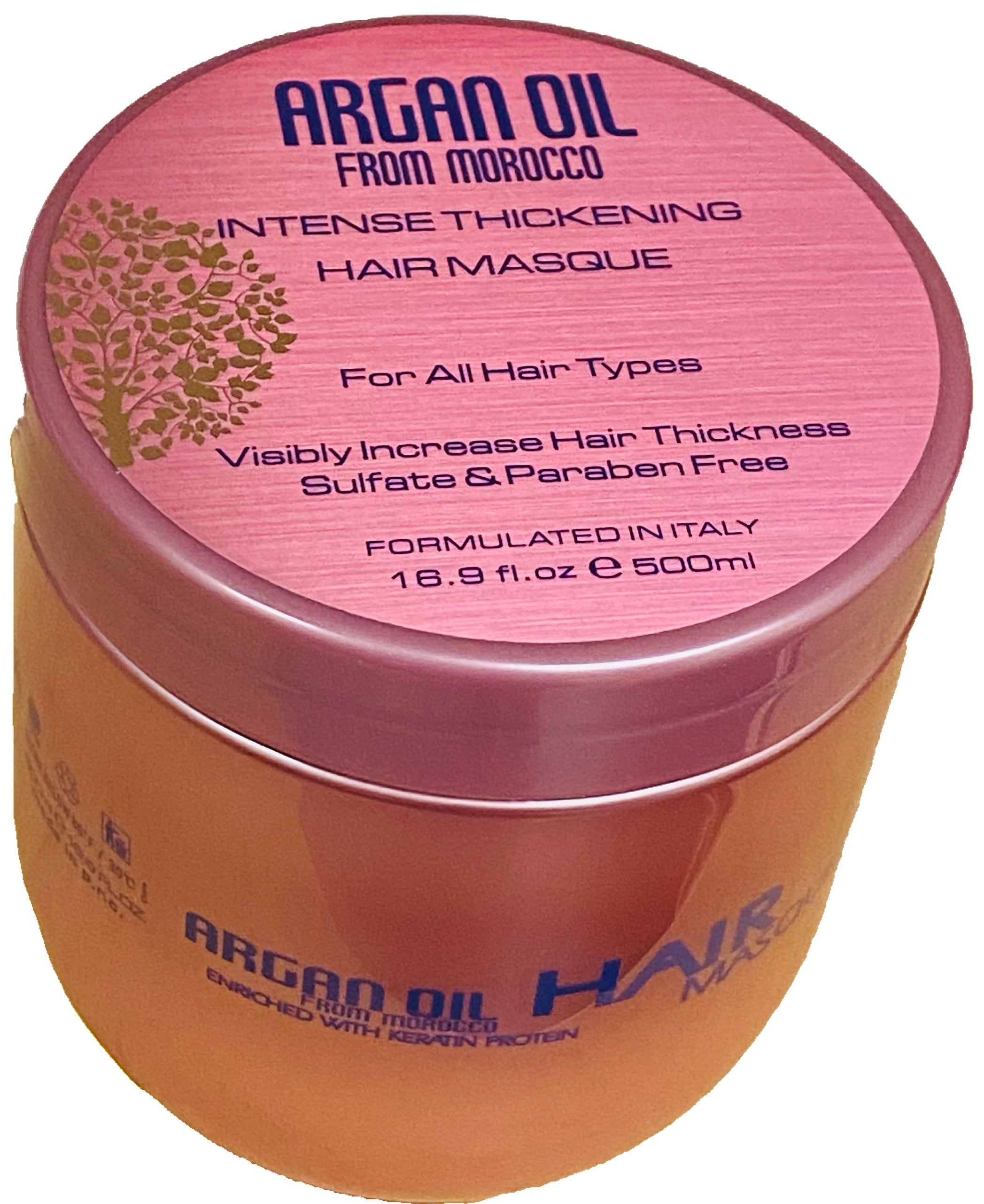 Argan Oil from Morocco Intense Thickening Hair Masque, 16.9 fl.oz. (500 ml)