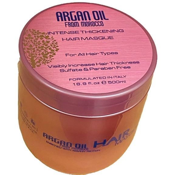 Argan Oil from Morocco Intense Thickening Hair Masque, 16.9 fl.oz. (500 ml)