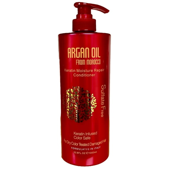 Argan Oil from Morocco Keratin Moisture Repair Conditioner, 33.8 fl.oz. (1000 ml)