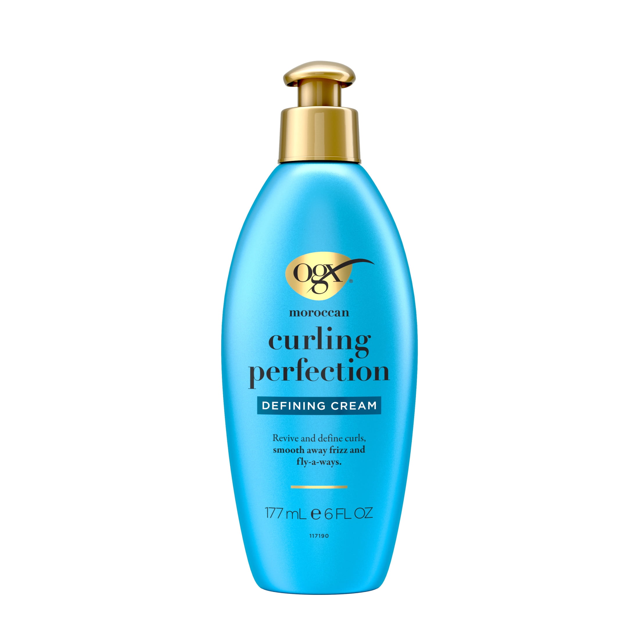 【新品】プロテクトCCクリーム、モイストクリーム2個、ウォッシングクリーム2個 OGX, Argan Oil of Morocco Curling Perfection Curl Cream, 6 fl oz