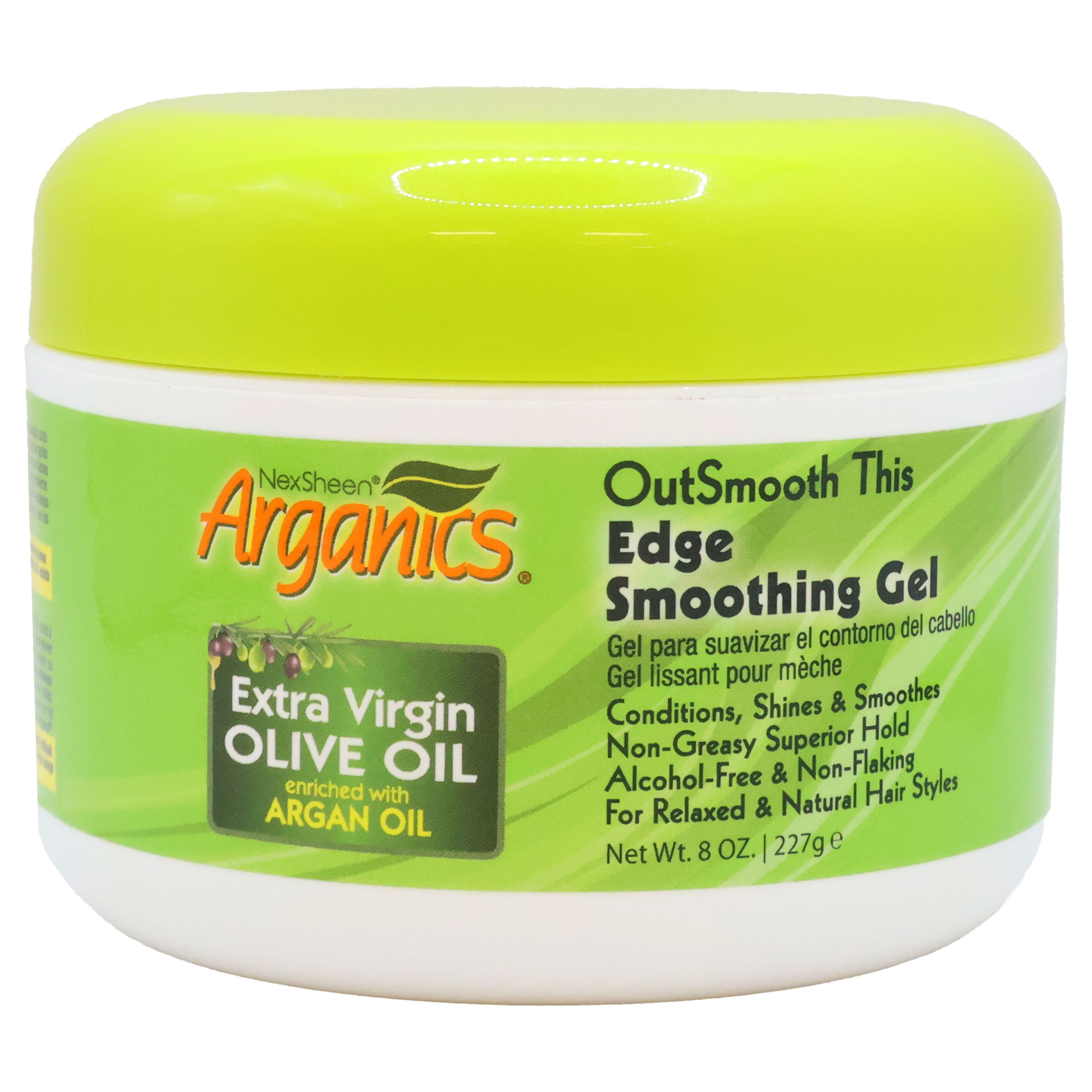 Arganics Argan Oil Edge Smoothing Hair Gel 8 Oz., Pack of 2