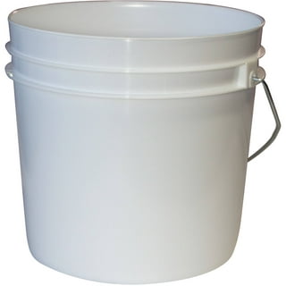 Encore Industries Plastic Bucket, 3.5 Gallon, Blue, 1 Count