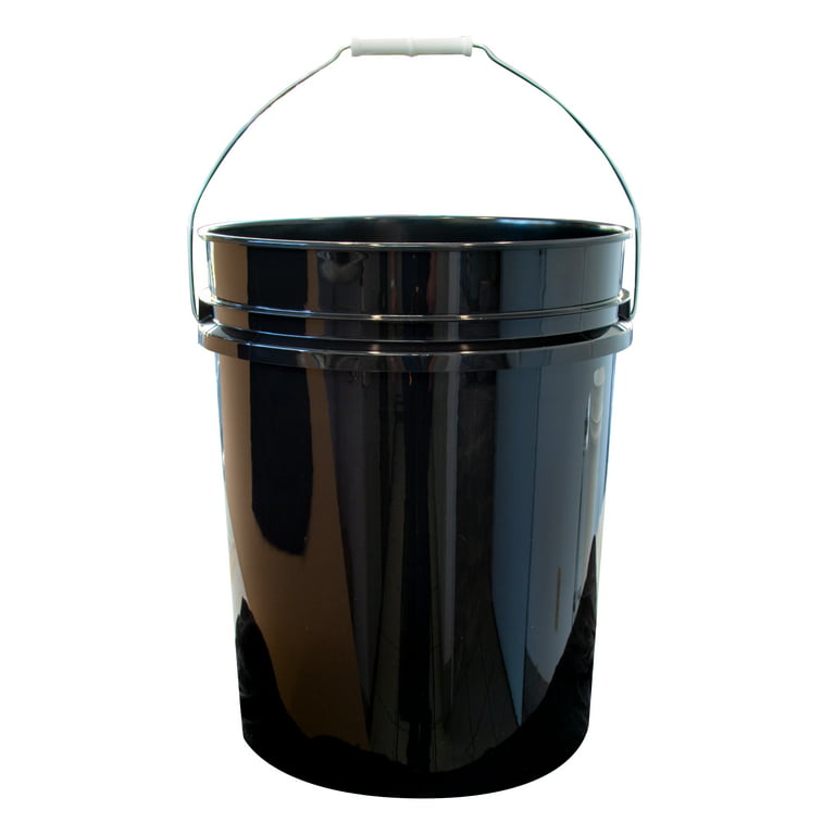 Argee RG5500BK/10 -Pack ,Plastic Bucket 5 Gallon Black