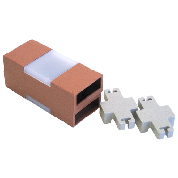 Argee Corp RG825 Lets Edge It Plastic Brick Edging - No Lights