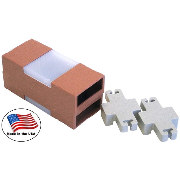 Argee RG873 Brick Edging, Terra Cotta