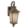 thumbnail image 1 of Argent One Light Wall Sconce In Transitional Style 10 Inches Wide By 25.81 Inches High   Aged Bronze Finish With Antique Scavo Glass Craftmade, 1 of 2