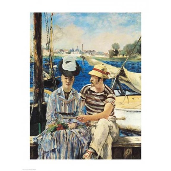 Argenteuil 1874 Poster Print by Edouard Manet - 18 x 24 in.