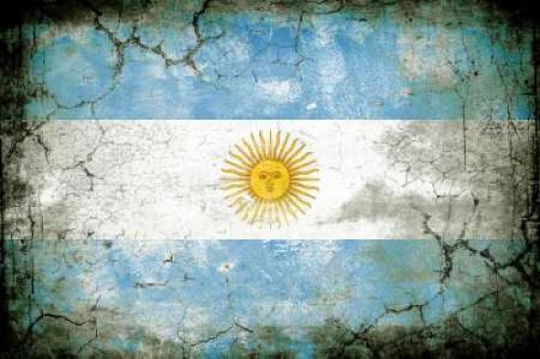 Argentina 1 Canvas Art - John H Robins (12 x 18)
