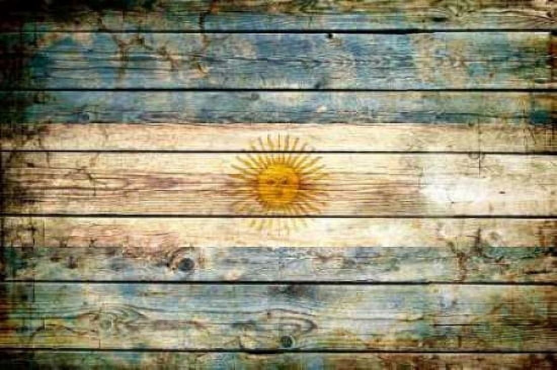 Argentina 2 Canvas Art - John H Robins (12 x 18)