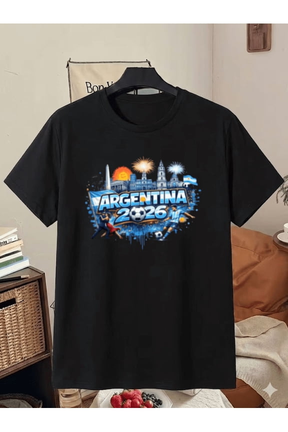 Argentina 2026 Soccer Fan T-Shirt, for men & women, S-5XL