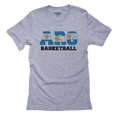 thumbnail image 1 of Argentina Basketball - Olympic Games - Rio - Flag Men's Grey T-Shirt, 1 of 2