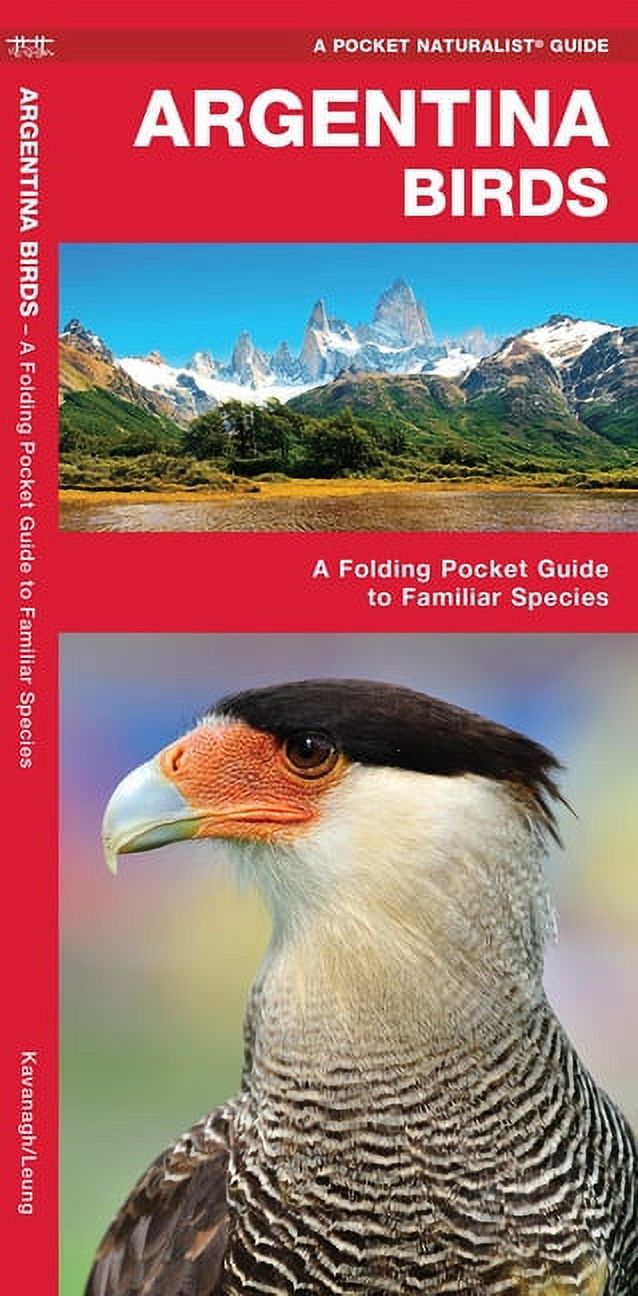 Argentina Birds A Folding Pocket Guide to Familiar Species