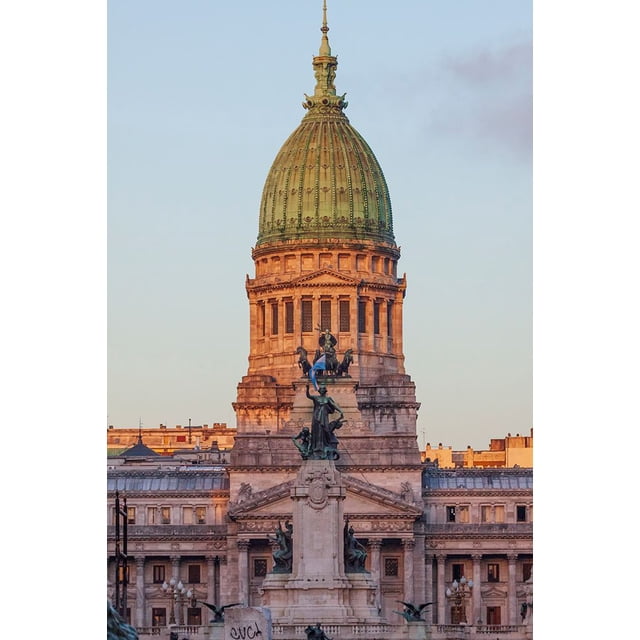 Argentina- Buenos Aires. Capitol building. Poster Print - Tom Haseltine ...