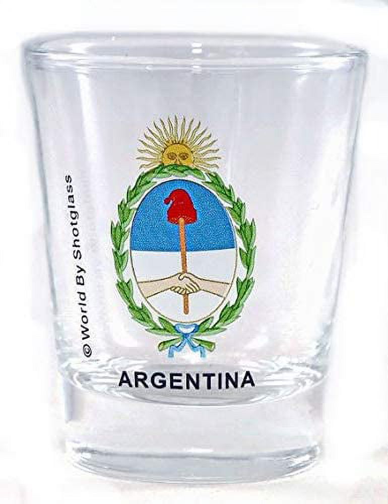 Fiji Coat Of Arms Shot Glass – 2.25 Inch Tall Souvenir Collectible Glass