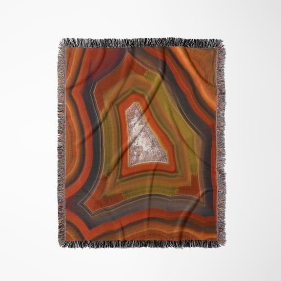 Argentina. Condor Agate Stone Pattern - Sa01 Bja0045 - Jaynes Gallery, Woven Blanket