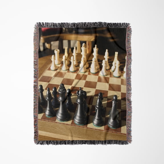 Argentina, El Calafate, Chess Board, Game - Sa01 Mme0236 - Michele Molinari, Woven Blanket