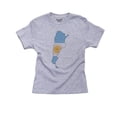 thumbnail image 1 of Argentina Flag Boy's Cotton Youth Grey T-Shirt, 1 of 2