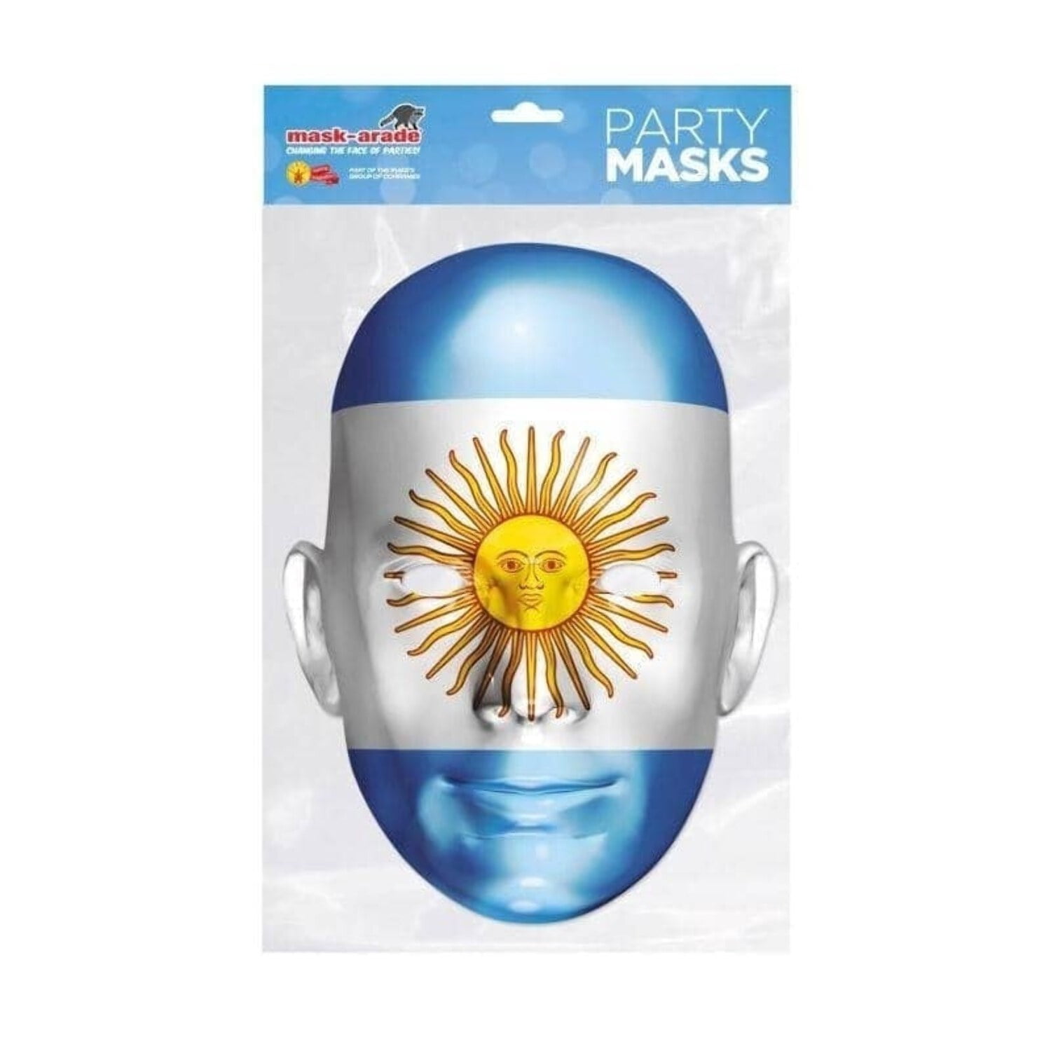 Argentina Flag Face Mask Arade Generic One Size Unisex Adult Skin Fancy ...