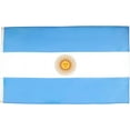 thumbnail image 1 of Argentina Flag - Polyester Argentine Banner with Two Metal Grommets - Fade Resistant - Vivid Colors, 1 of 5