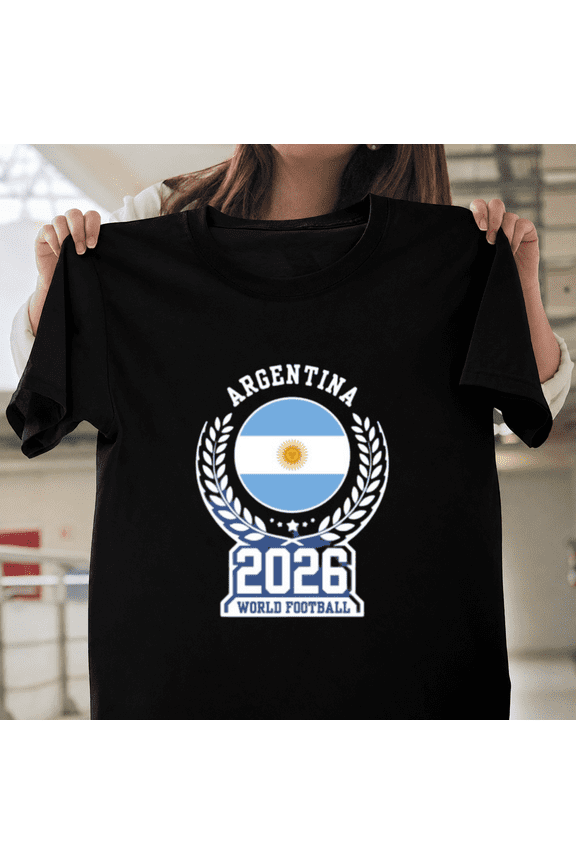 Argentina Football 2026 Soccer Tournament Fan Apparel Unisex T-Shirt