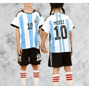 Argentina Jersey, Argentina Messi Youth Jersey, Messi Kids Jersey, Argentina Messi Children Jersey, World Cup Argentina Messi No. 10 Jersey