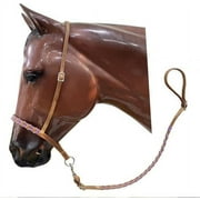 Argentina Leather Braided Noseband Tie Down