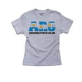 thumbnail image 1 of Argentina Modern Pentathlon - Olympic Games - Rio - Flag Boy's Cotton Youth Grey T-Shirt, 1 of 2