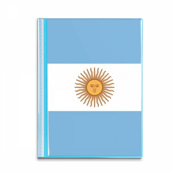 Argentina National Flag South America Country Book Sheet Protectors Portfolio Binder Folder