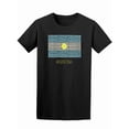 thumbnail image 1 of Argentina National Flag T-Shirt Men -Image by Shutterstock, Male Small, 1 of 2
