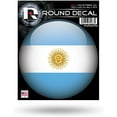 thumbnail image 1 of Argentina National Soccer Team 4 Inch Round Sticker Decal, Full Adhesive Backing, 1 of 1