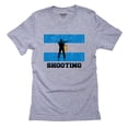 thumbnail image 1 of Argentina Olympic - Modern Pentathlon - Flag - Silhouette Men's Grey T-Shirt, 1 of 2