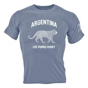 Argentina Rugby Logo T-Shirt - Sky / Small