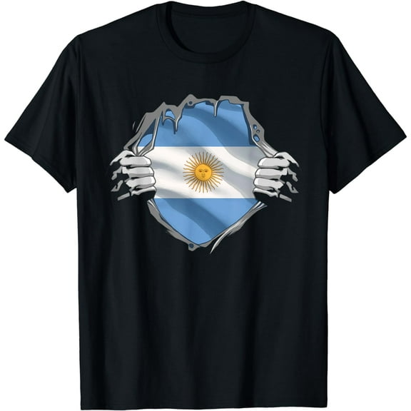 Argentina Shirt Argentina Flag Argentine Argentinian Roots T-Shirt